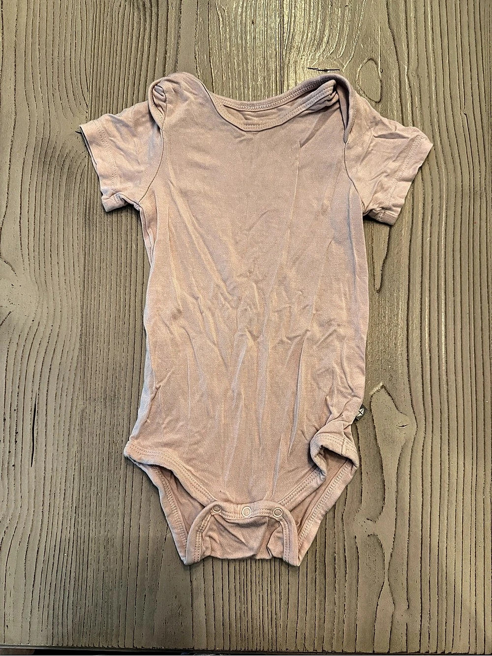 Kyte Baby Short Sleeve Bodysuit Pink